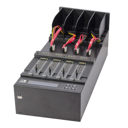 U-Reach hybrid PCIe (M.2) - SATA duplikator / viskelæder High-Speed 1-3